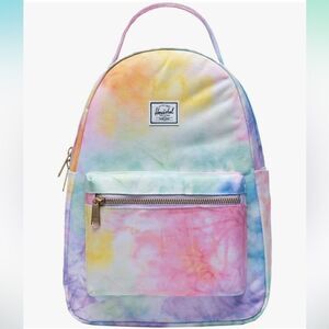 NWOT Herschel Nova Tie Dye Multi Colored Backpack.